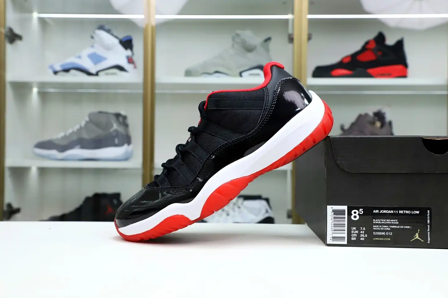 AIR JORDAN BRED RETRO 11 Kimikick LOW 0702